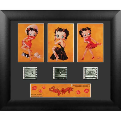 Betty Boop Three Film Cell Presentation Trend Setter (USFC5319) - FilmCells