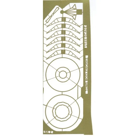 Toms Modelworks 144-13 1/144 One Round Faced SK2 Radar