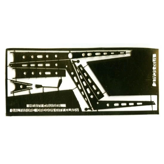 Toms Modelworks 2020 1/192 USS Heavy Cruiser Baltimore and Oregon City Classes Stern Aircraft Crane Set (1PE) - Model Ships & Boats