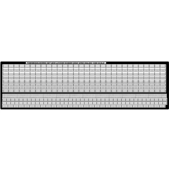 Toms Modelworks 4030 1/400 Rails for Lutzow Scheer and Graf Spee - Model Ships & Boats