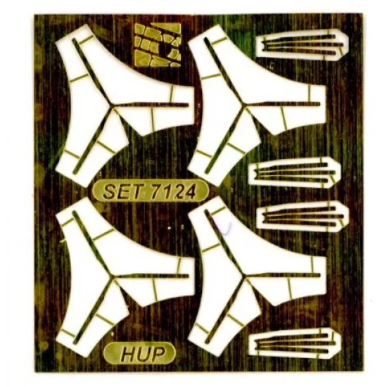 Toms Modelworks 7124 1/700 Piasecki HUP Blades for Four Helicopters - Model Planes