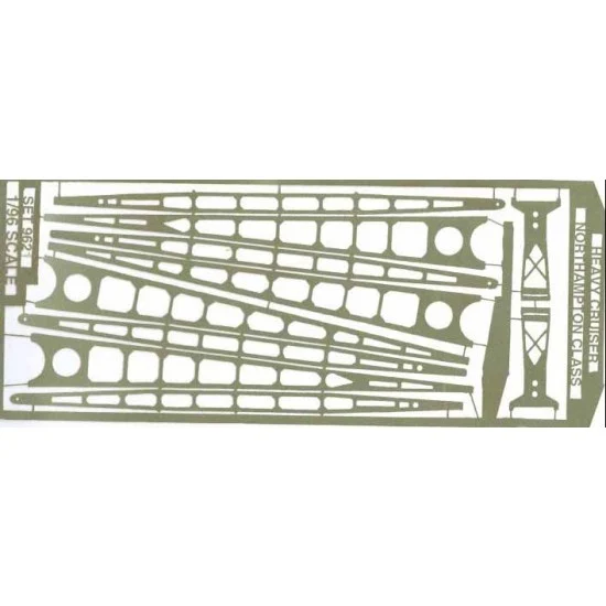 Toms Modelworks 9621 1/96 US Heavy Cruiser Northampton Class Boat Handling Booms (1 Photo-Etched Sheet)