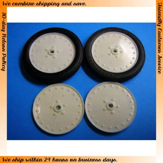 The Parts Box 1053 1/25 Tyre, Wheel and Back x2pcs (Dragster) - Model Cars
