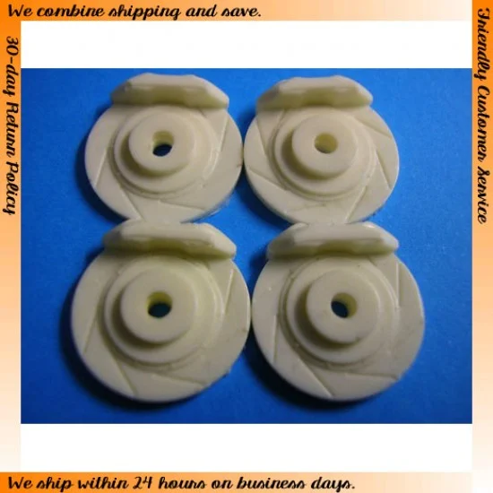 The Parts Box 1124 1/24, 1/25 Large Slotted Brake Discs x4pcs (Diameter: 14.4mm) - Model Cars