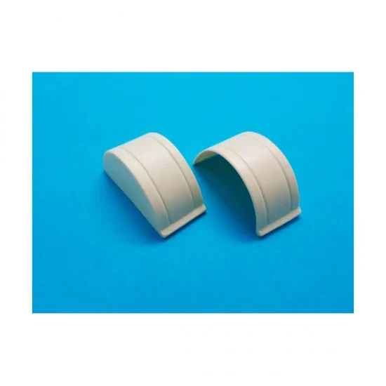 The Parts Box 1160 1/25 Custom Model Car Parts - Tubs (2pcs, W 19mm H 21mm Length 24.5mm)