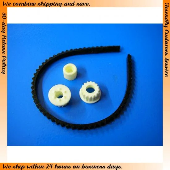 The Parts Box 1167 1/24, 1/25 Blower Pulley 3pcs (Cogged Rubber Belt) - Model Cars