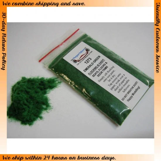 The Parts Box 1273 Flocking - Emerald Green (3g)