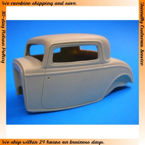 The Parts Box 1332 1/25 Ford 1932 3-window Coupe (Chopped) Body Parts