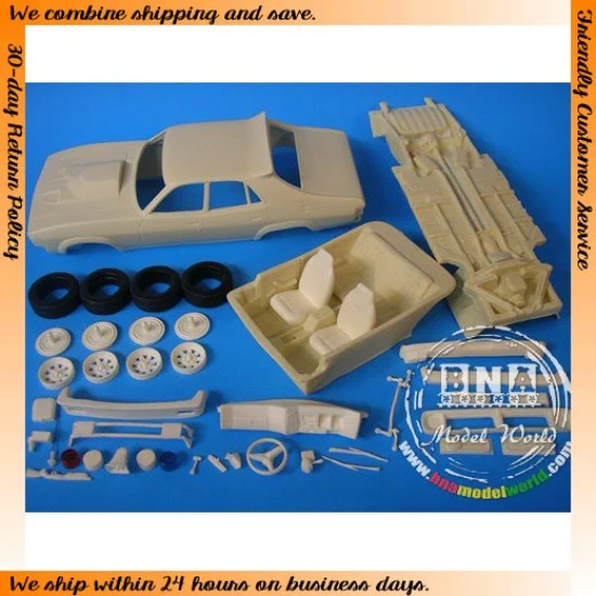 The Parts Box 1418 1/25 XB "Aussie Police Pack" Full Resin kit #1418 - Model Cars