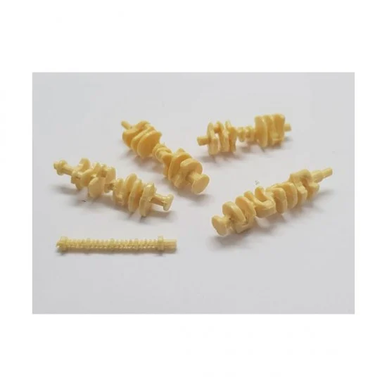 The Parts Box 1584 1/25 Crank and Cam Shafts (5pcs) - Model Cars