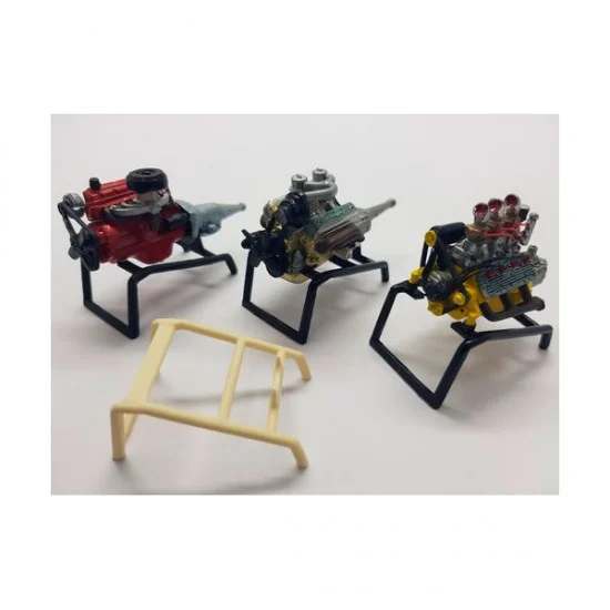 The Parts Box 2356 1/25 Engine Stand Cut to Fit (engines not included) - Model Cars