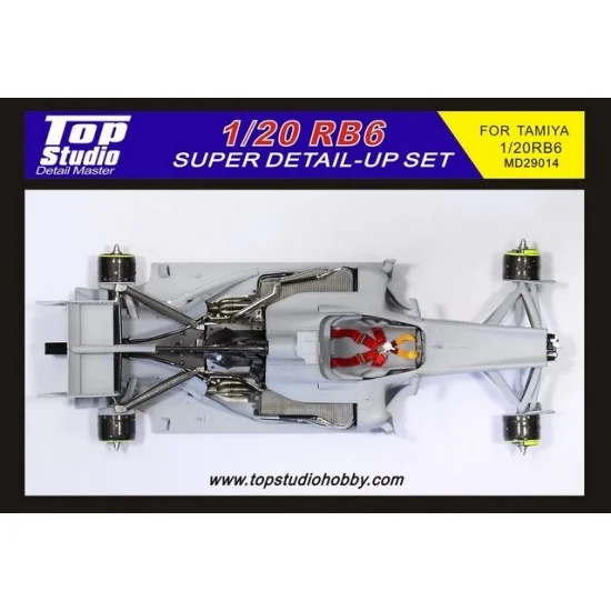 Top Studio MD29014 1/20 Red Bull Racing RB6 Super Detail-up Set for Tamiya 20067 kit