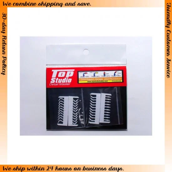 Top Studio TD23048 1.2mm Resin Hose Joints (Medium) - Model Cars