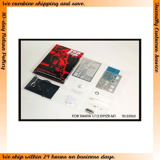 Top Studio TD23062 1/12 2009 Yamaha YZR-M1 Detail-Up Set
