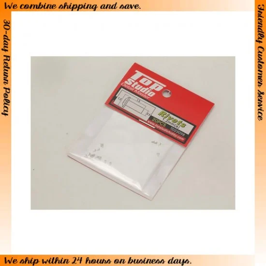Top Studio TD23098 1.2mm Rivets (A) (20pcs) - Hobby Tools & Supplies