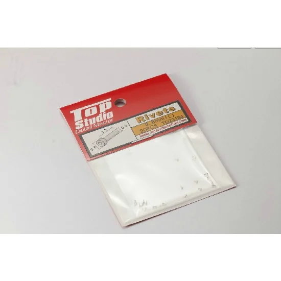 Top Studio TD23104 0.8mm Rivets (C) (20pcs) - Hobby Tools & Supplies