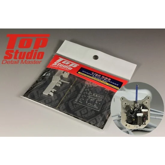Top Studio TD23130 1/20 Red Bull RB6 Chassis Front Bulkhead Detail-up set for Tamiya kit