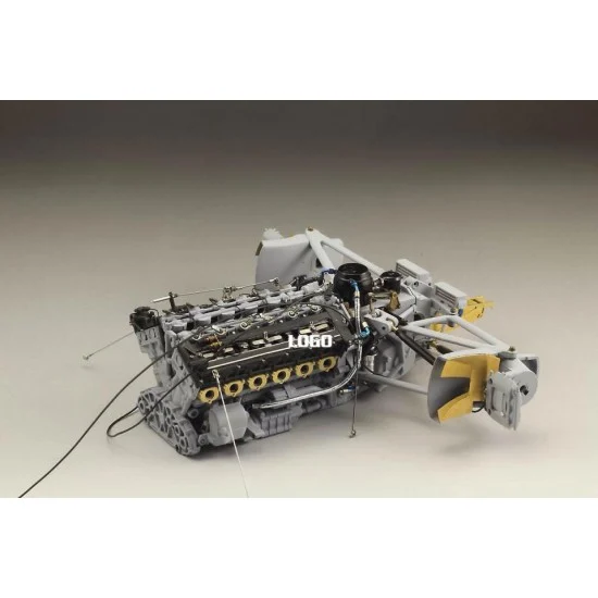Top Studio TD23160 1/12 McLaren Honda MP4/6 Engine Super Detail-up Set for Tamiya kit