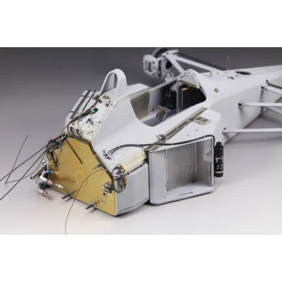 Top Studio TD23161 1/12 McLaren Honda MP4/6 Radiator and ECU Super Detail-up Set for Tamiya kit