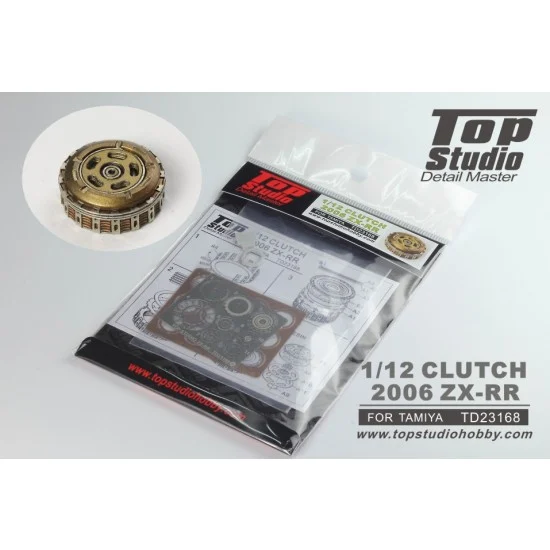 Top Studio TD23168 1/12 Kawasaki Ninja ZX-RR 2006 Clutch for Tamiya kit