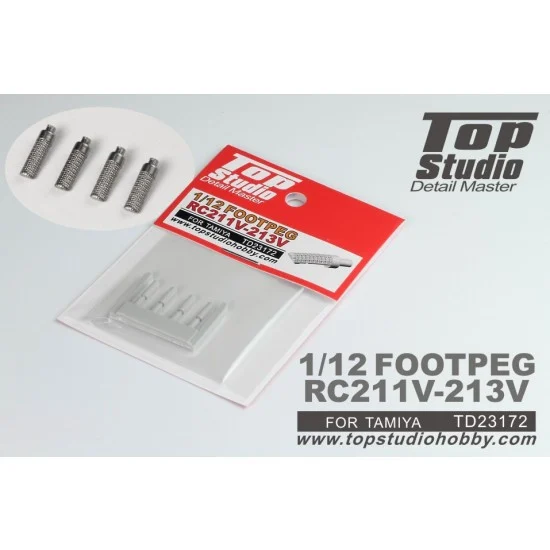 Top Studio TD23172 1/12 Honda RC211V / RC213V Footpeg for Tamiya kit - Model Motorcycles