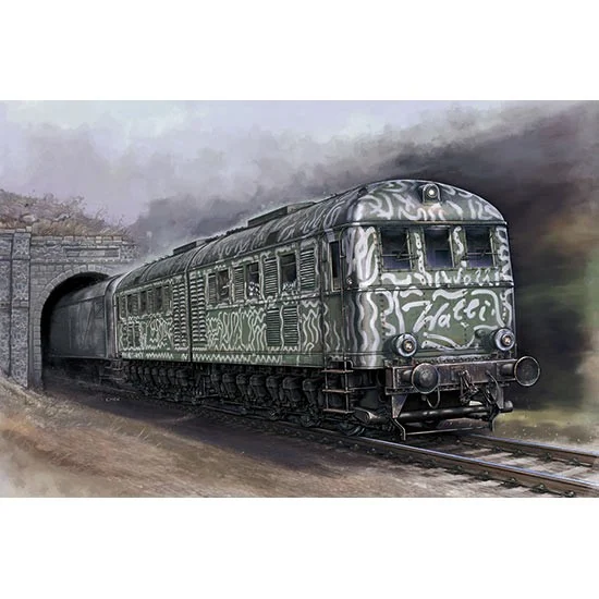 Trumpeter 00225 1/35 Wehrmachtslokomotive V188 - Model Railway