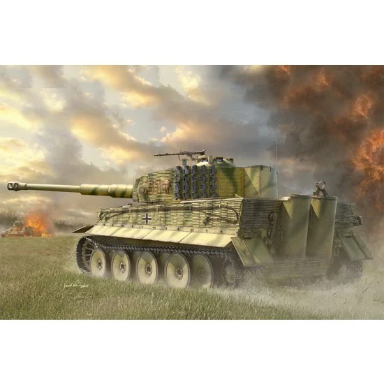 Trumpeter 00944 1/16 Pz.Kpfw.VI Ausf.E Sd.Kfz.181 Tiger I Medium Production - Military Vehicles & Tanks