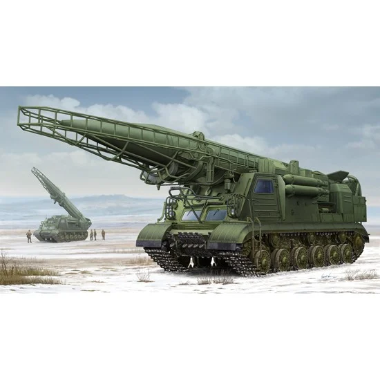 Trumpeter 01024 1/35 Ex-Soviet 2P19 Launcher w/R-17 Missile (SS-1C SCUD B) of 8K14 Missile System Complex