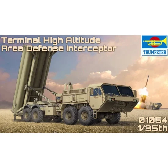 Trumpeter 01054 1/35 US Terminal High Altitude Area Defence Interceptor (THAAD) - Military Vehicles & Tanks