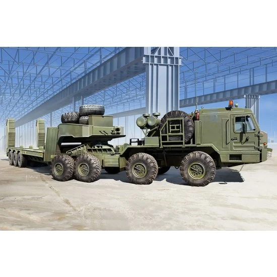 Trumpeter 01086 1/35 BAZ-6403 with ChMZAP-9990-071 Trailer