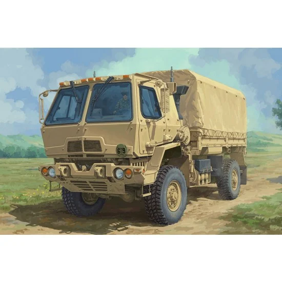 Trumpeter 01097 1/35 M1078A1P2 2.5 Ton LMTV Cargo Truck - Military Vehicles & Tanks