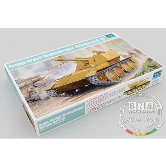 Trumpeter 01586 1/35 Krupp/Ardelt Waffentrager 105mm leFH-18