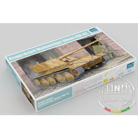 Trumpeter 01587 1/35 Krupp/Ardelt Waffentrager 88mm PAK-43