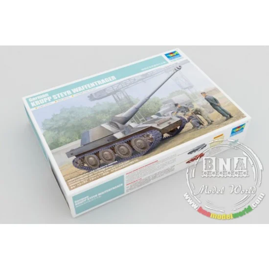 Trumpeter 01598 1/35 German KRUPP STEYR WAFFENTRAGER - Military Vehicles & Tanks
