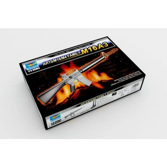 Trumpeter 01911 1/3 AR15/M16/M4 Gun Series - M16A3