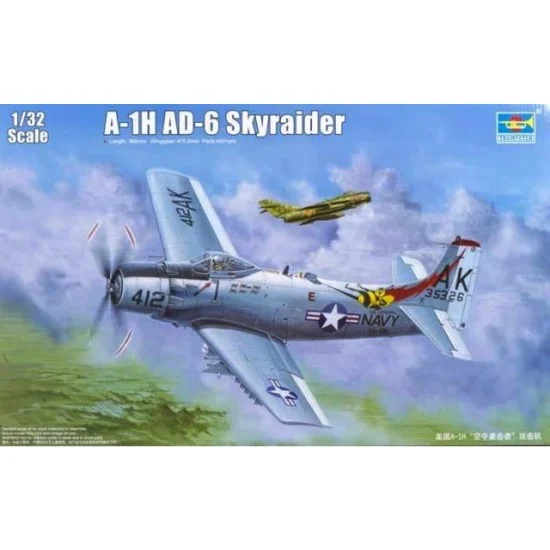 Trumpeter 02253 1/32 WWII Douglas A-1H AD-6 Skyraider