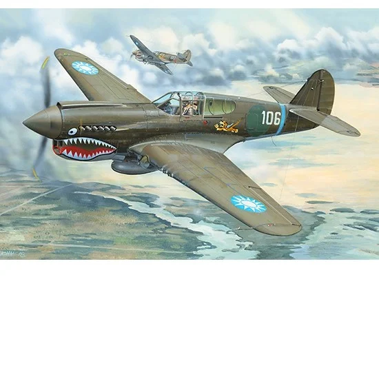 Trumpeter 02269 1/32 Curtiss P-40E War Hawk
