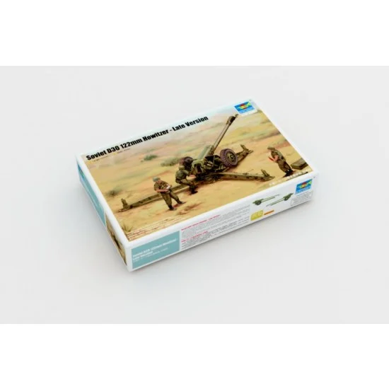 Trumpeter 02329 1/35 Soviet D30 122mm Howitzer [Late Version] - Military Vehicles & Tanks