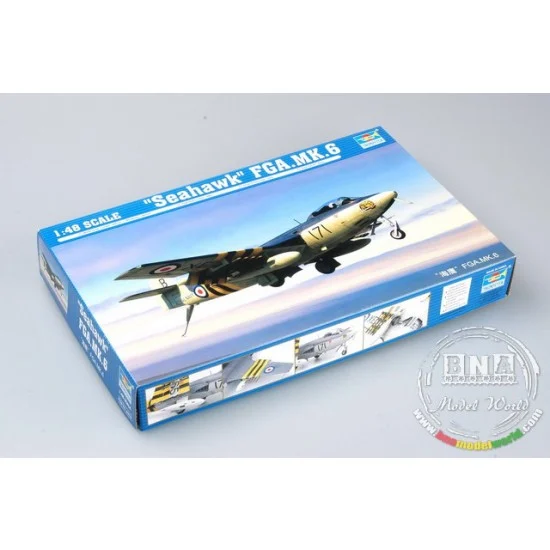 Trumpeter 02826 1/48 Seahawk FGA.MK.6 - Model Planes