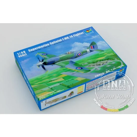 Trumpeter 02850 1/48 Supermarine Spiteful F.MK.14 Fighter - Model Planes