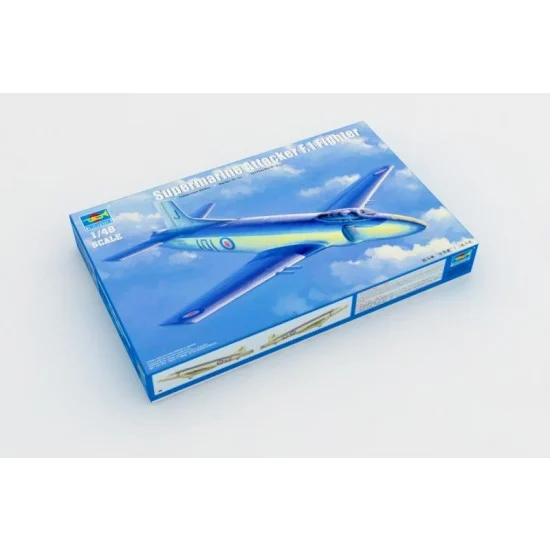 Trumpeter 02866 1/48 British Supermarine Attacker F.1 Fighter - Model Planes