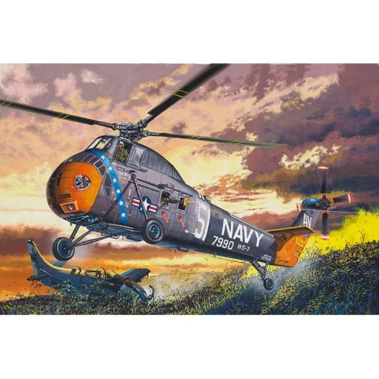 Trumpeter 02882 1/48 US Navy Rescue Sikorsky H-34 [Re-Edition]