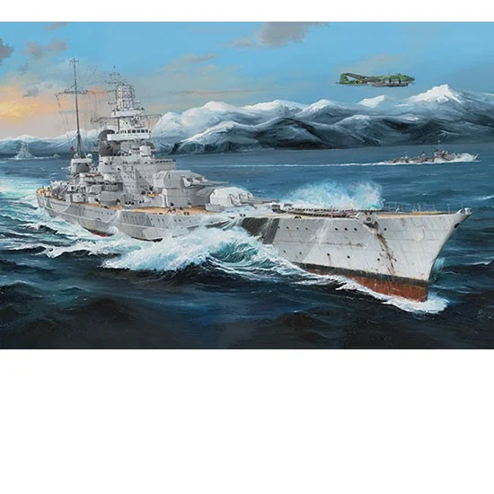 Trumpeter 03715 1/200 German Scharnhorst Battleship - Model Ships & Boats
