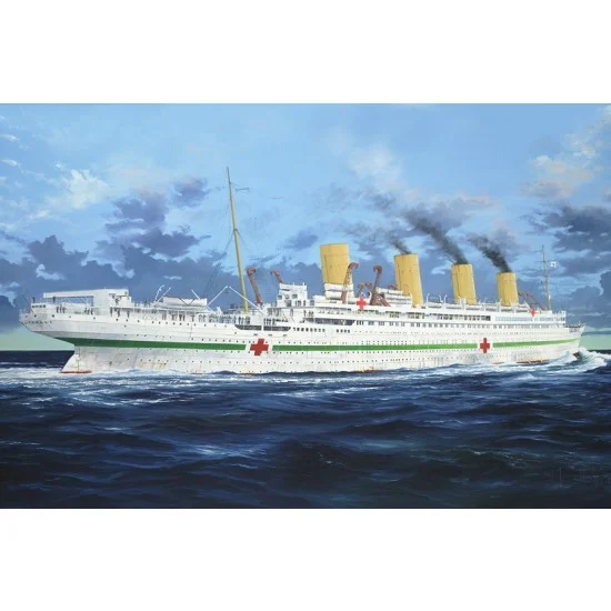 Trumpeter 03721 1/200 HMHS Britannic White Star Ship - Model Ships & Boats