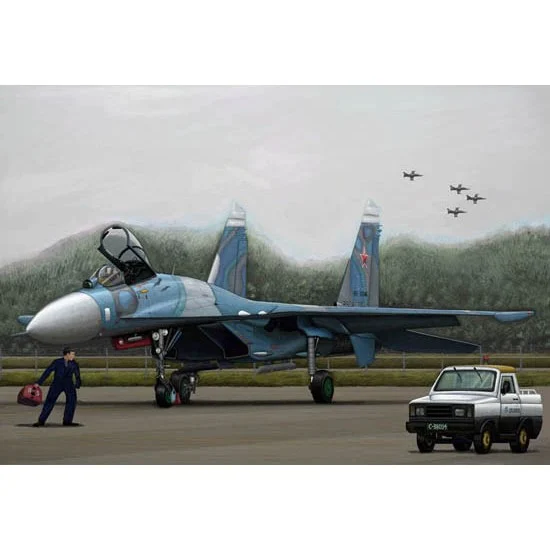Trumpeter 03909 1/144 Russian Su-27 Flanker B