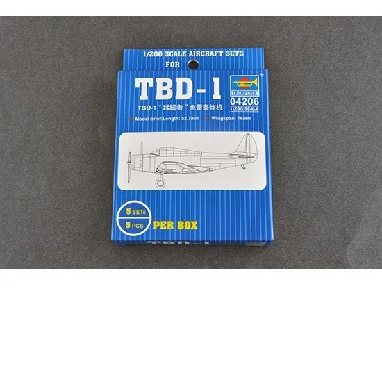 Trumpeter 04206 1/200 Douglas TBD Devastator Torpedo Bomber - Model Planes