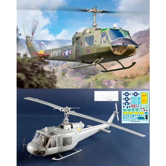 Trumpeter 05111 1/35 UH-1B Huey Military Helicopter