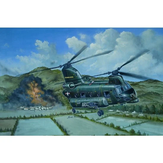 Trumpeter 05113 1/35 Boeing ACH-47A Armoured Chinook Helicopter