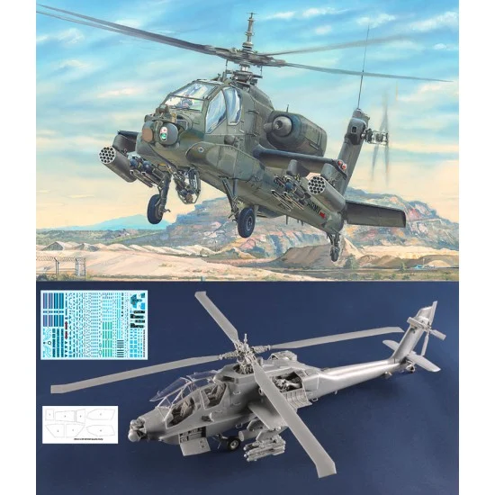 Trumpeter 05114 1/35 Boeing AH-64A Apache Early Attack Helicopter