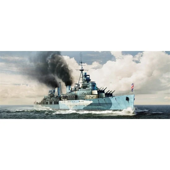 Trumpeter 05334 1/350 WWII HMS Belfast 1942 - Model Ships & Boats